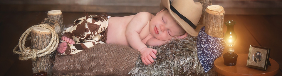 Buffalo Newborn Photographer| Little Cowboy |Gypsy's Corner Photography